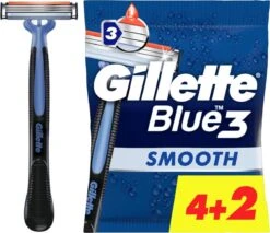 Gillette® Gillette Blue3 Smooth 4+2 Stuks -Verzorgingsproductenwinkel 1200x1036