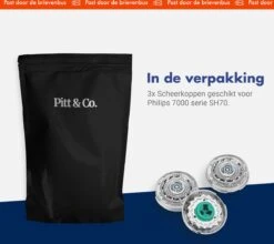 3 Scheerkoppen Geschikt Voor Philips 7000 Serie SH70 – Scheerkoppen Set – Scheermesjes – Scheer Opzetkoppen – Voor Phillips SH70 Shaving Blades – 3 Stuks -Verzorgingsproductenwinkel 1200x1070 3