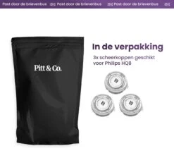 3 Scheerkoppen Geschikt Voor Philips HQ8/50 – Scheerkoppen Set – Scheer Opzetkoppen – Voor Phillips HQ8 - Shaving Blades – 3 Stuks -Verzorgingsproductenwinkel 1200x1087 15