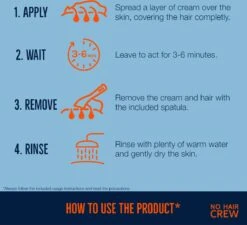NO HAIR CREW – Premium Ontharingscreme Intieme Delen – Ontharing Mannen – 100 Ml - Intimate Hair Removal Cream - Ontharen Eraser For Men Zone Intiem Voor Man Genitalien -Verzorgingsproductenwinkel 1200x1093 4