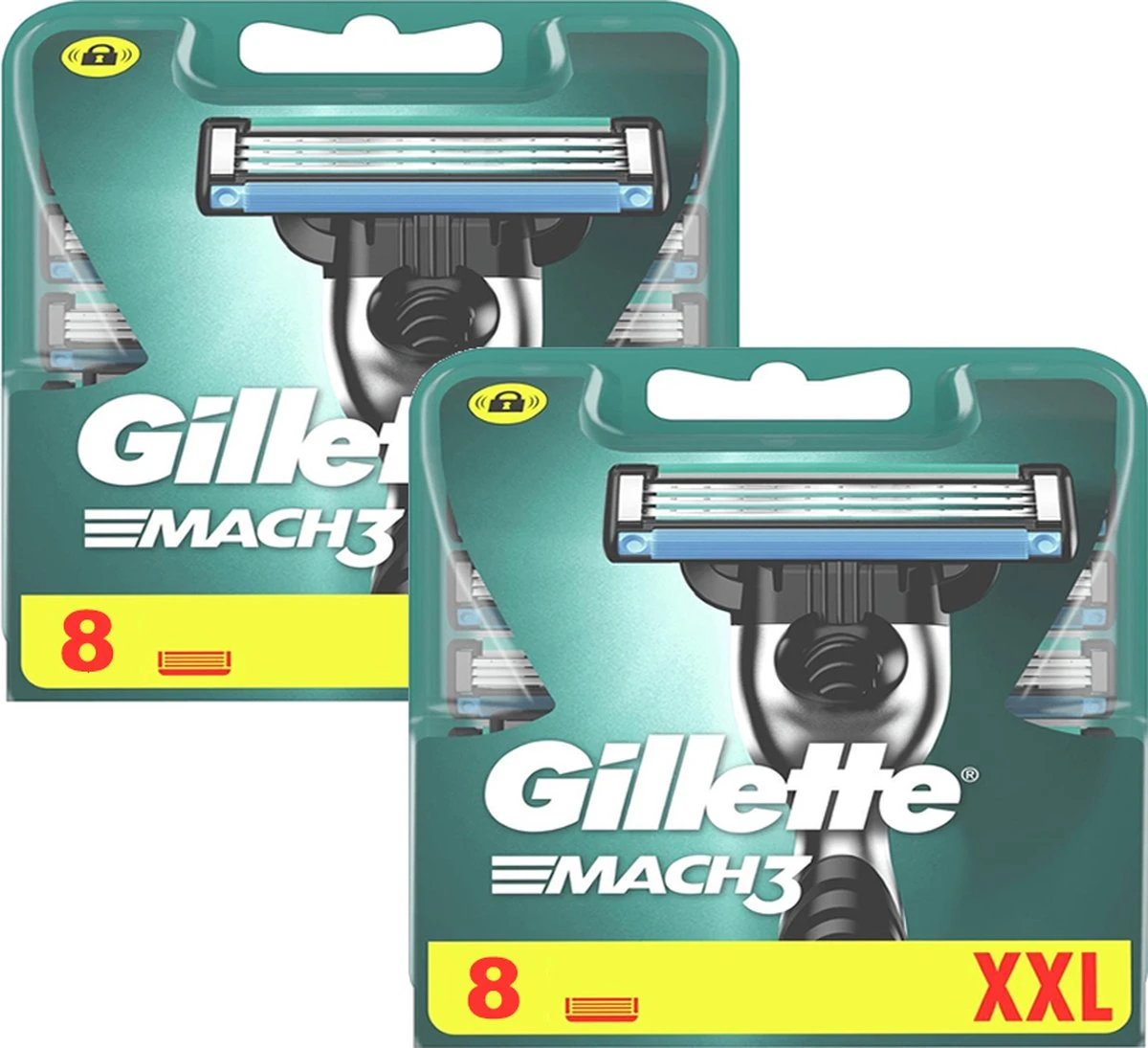 Gillette® Gillette Mach3-16 Stuks-scheermesjes 1 Gillette® Gillette Mach3-16 Stuks-scheermesjes