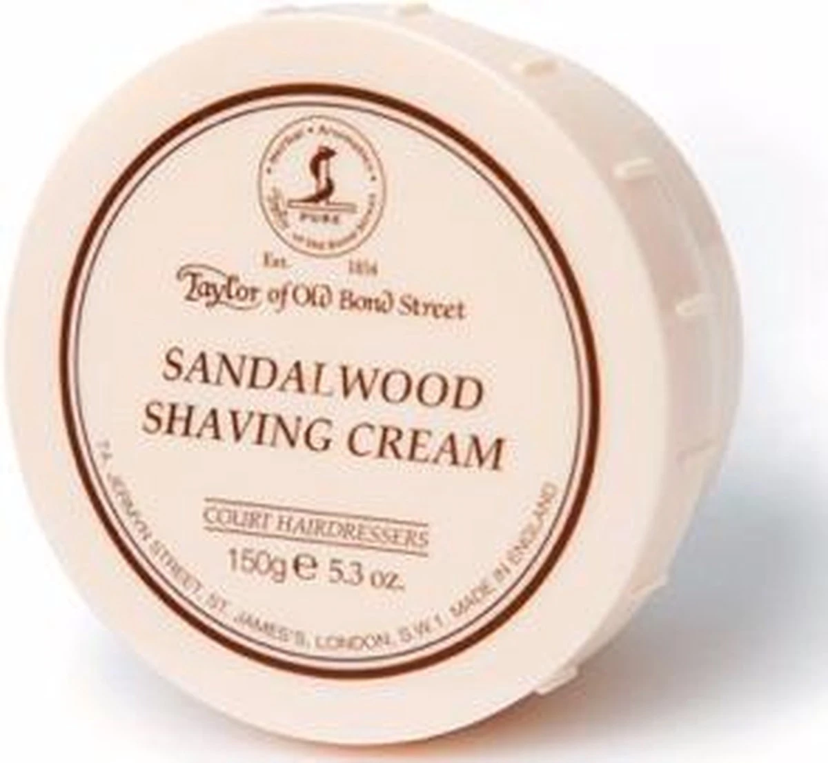 Taylor Of Old Bond Street Sandalwood Shaving Cream 150 Gr. 7 Taylor Of Old Bond Street Sandalwood Shaving Cream 150 Gr. - Afbeelding 7
