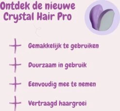 Crystal Hair Pro | Paars | Inclusief Gratis Opbergzakje | Crystal Hair Remover | Crystal Hair Removal | Crystal Hair Eraser -Verzorgingsproductenwinkel 1200x1117 1