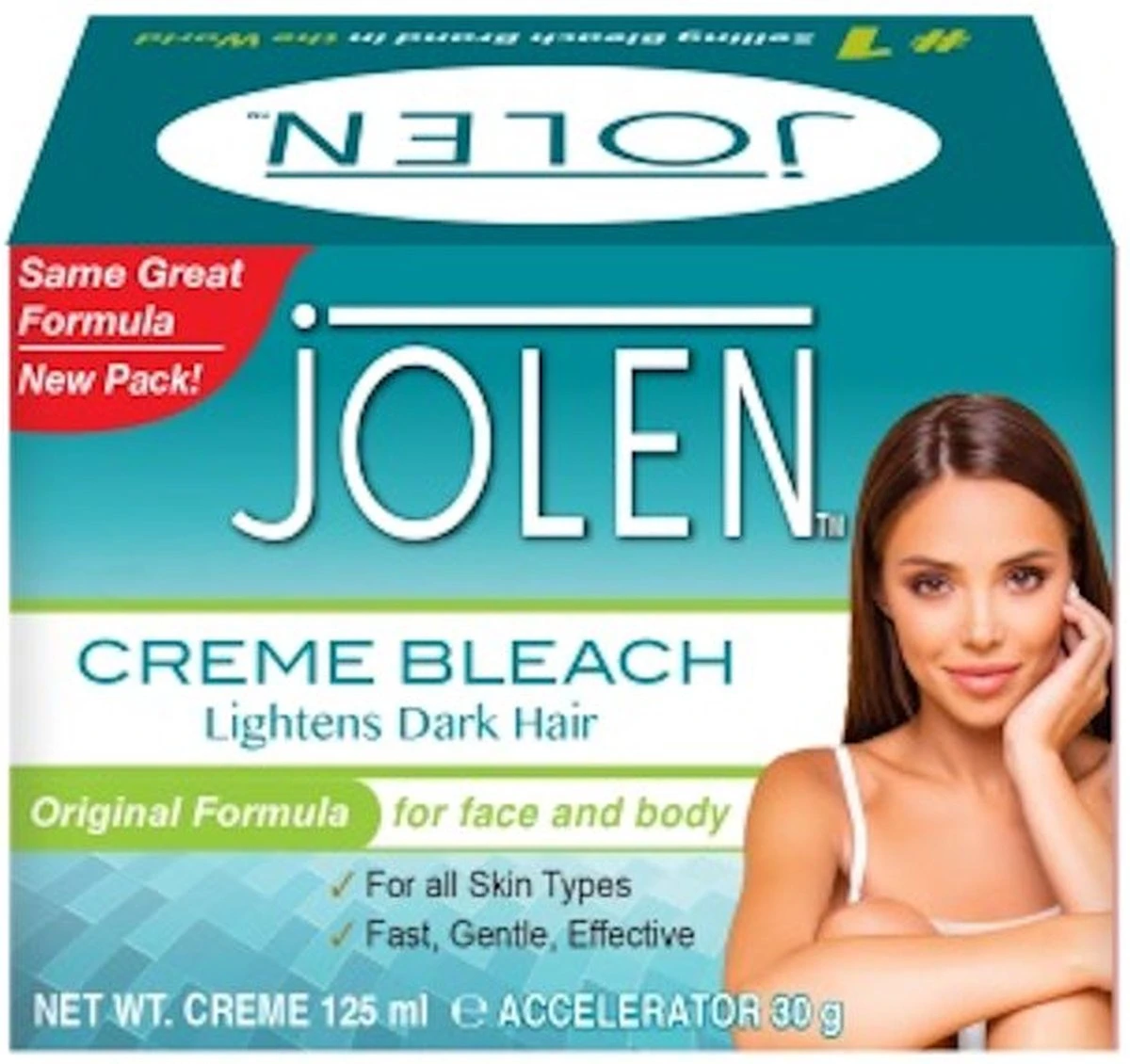 Jolen Ontkleurings Crème Bleach - Regular - 125 Ml 1 Jolen Ontkleurings Crème Bleach - Regular - 125 Ml