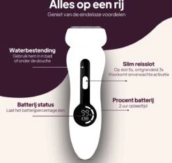 Clean Supply® Ladyshave Voor Vrouwen - 3 In 1 Ladyshave - Inclusief Opbergtasje - Gezicht - Oksels - Benen - Bikinilijn - Scheerapparaat Vrouw - Haarverwijderaar - Trimmer Vrouw - Ladyshave - Oplaadbaar - Met Standaard -Verzorgingsproductenwinkel 1200x1132 1