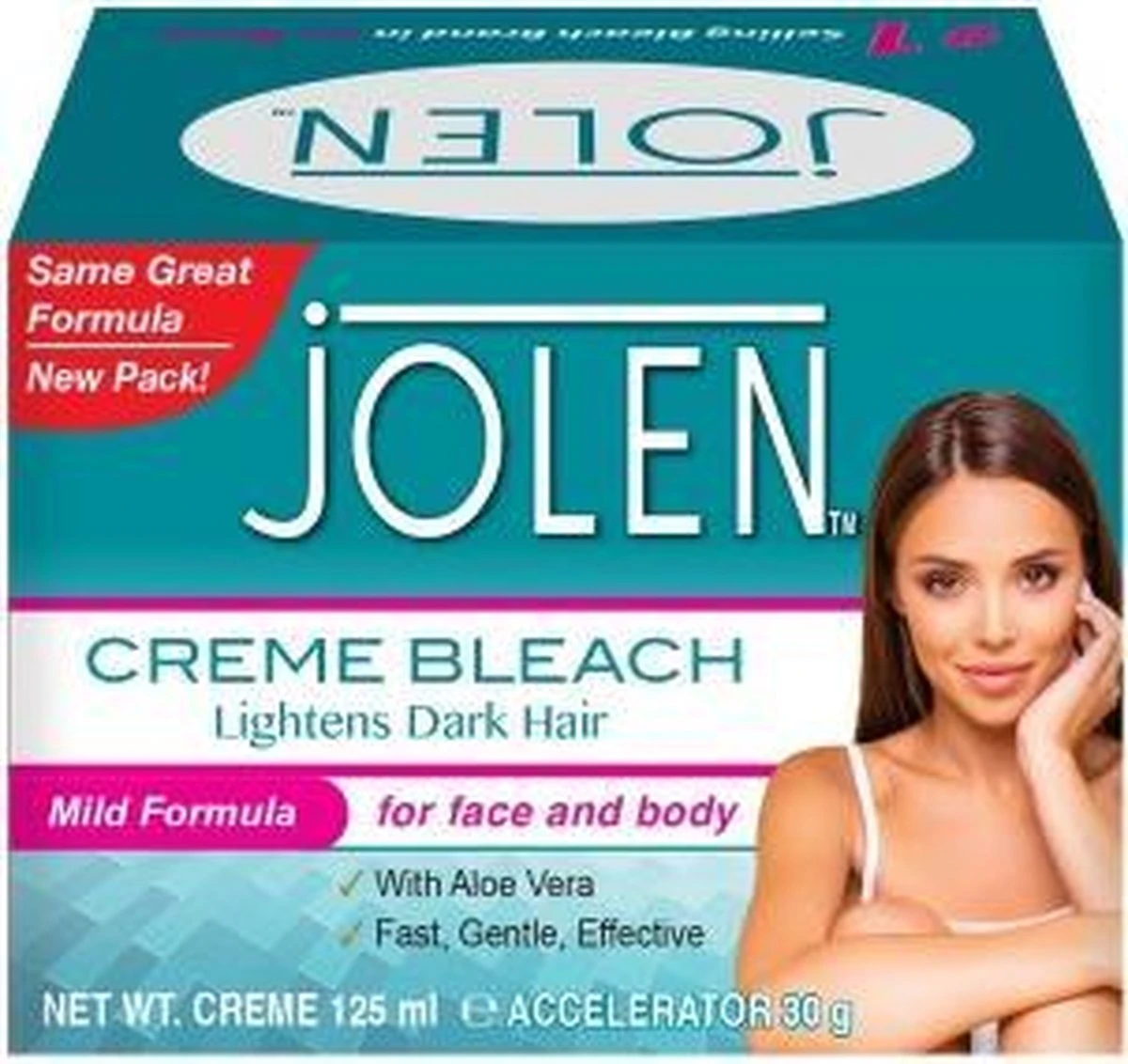 Jolen Ontkleurings Crème Bleach - Mild Aloë Vera - 125 Ml 2 Jolen Ontkleurings Crème Bleach - Mild Aloë Vera - 125 Ml - Afbeelding 2