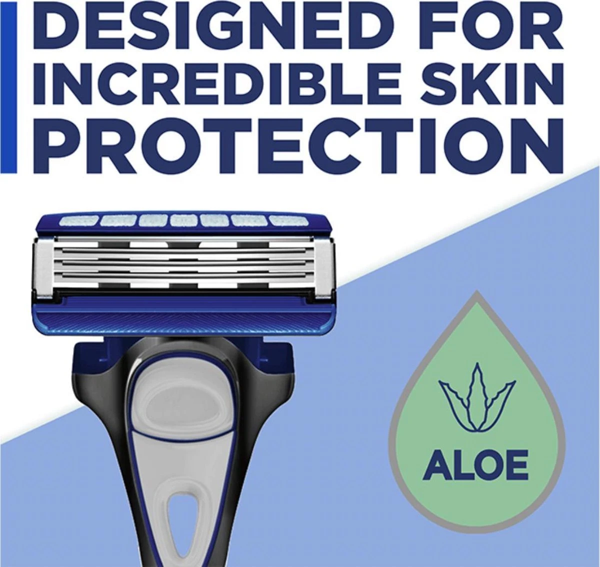 Wilkinson Sword Hydro 3 Scheermesjes Skin Protection 8 Stuks 6 Wilkinson Sword Hydro 3 Scheermesjes Skin Protection 8 Stuks - Afbeelding 6