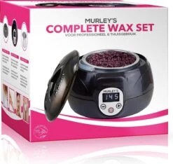 MURLEY'S Wax Apparaat Ontharing Set Incl. 500 Gram Waxbonen, Pre En Afterspray En 30 Houten Spatels Voor Lichaam En Gezicht. -Verzorgingsproductenwinkel 1200x1137