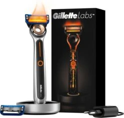 Gillette® Gillette Labs Heated Razor - Scheersysteem Voor Mannen - Inclusief 1 Scheermesje