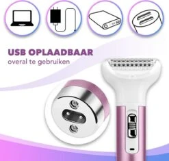 MM Brands 5 In 1 Ladyshave Voor Vrouwen - Trimmer Vrouw - Haarverwijderaar - Roze -Verzorgingsproductenwinkel 1200x1142 3