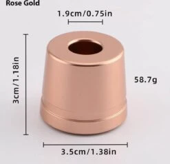 Bolano® Safety Razor Set Rose Gold + 30 Double Edge Scheermesjes + Houder - Klassiek Scheermes Voor Mannen En Vrouwen - D663 -Verzorgingsproductenwinkel 1200x1162