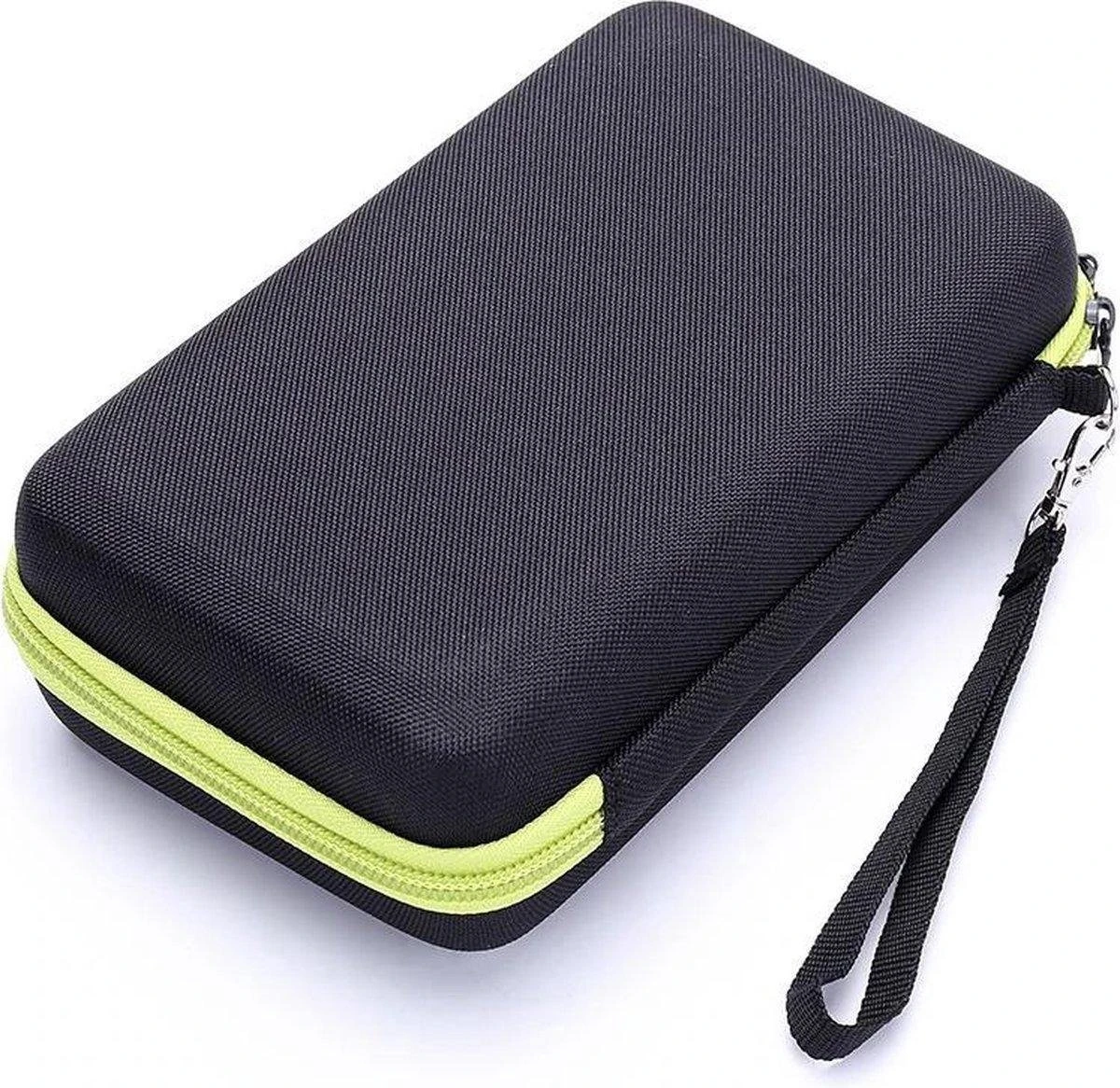 Merkloos Hard Cover Carry Case - Reisetui - Luxe Reisetui - Voor Philips Oneblade - Zwart 1 Merkloos Hard Cover Carry Case - Reisetui - Luxe Reisetui - Voor Philips Oneblade - Zwart