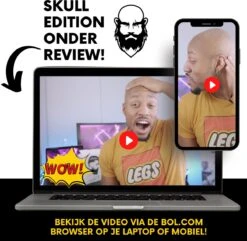 6-in-1 Scheerapparaat Mannen – Trimmer - Skull Edition - Nat & Droog - Electric Face Head & Hair Shaver – Hoofd Kaal Scheren - Opzetstukken - Elektrisch - Incl. E-Book -Verzorgingsproductenwinkel 1200x1169 5