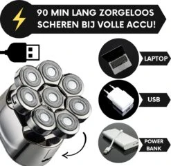 6-in-1 Scheerapparaat Mannen – Trimmer - Skull Edition PRO | 8 Blade - Nat & Droog - Face En Head Shaver – Hoofd Kaal Scheren - USB - Opzetstukken - Incl. E-Book 27 6-in-1 Scheerapparaat Mannen – Trimmer - Skull Edition PRO | 8 Blade - Nat & Droog - Face En Head Shaver – Hoofd Kaal Scheren - USB - Opzetstukken - Incl. E-Book -Verzorgingsproductenwinkel 1200x1170 5