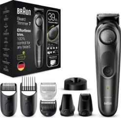 Braun Baardtrimmer En Haartrimmer 7 - BT7350 - Trimmer Voor Mannen