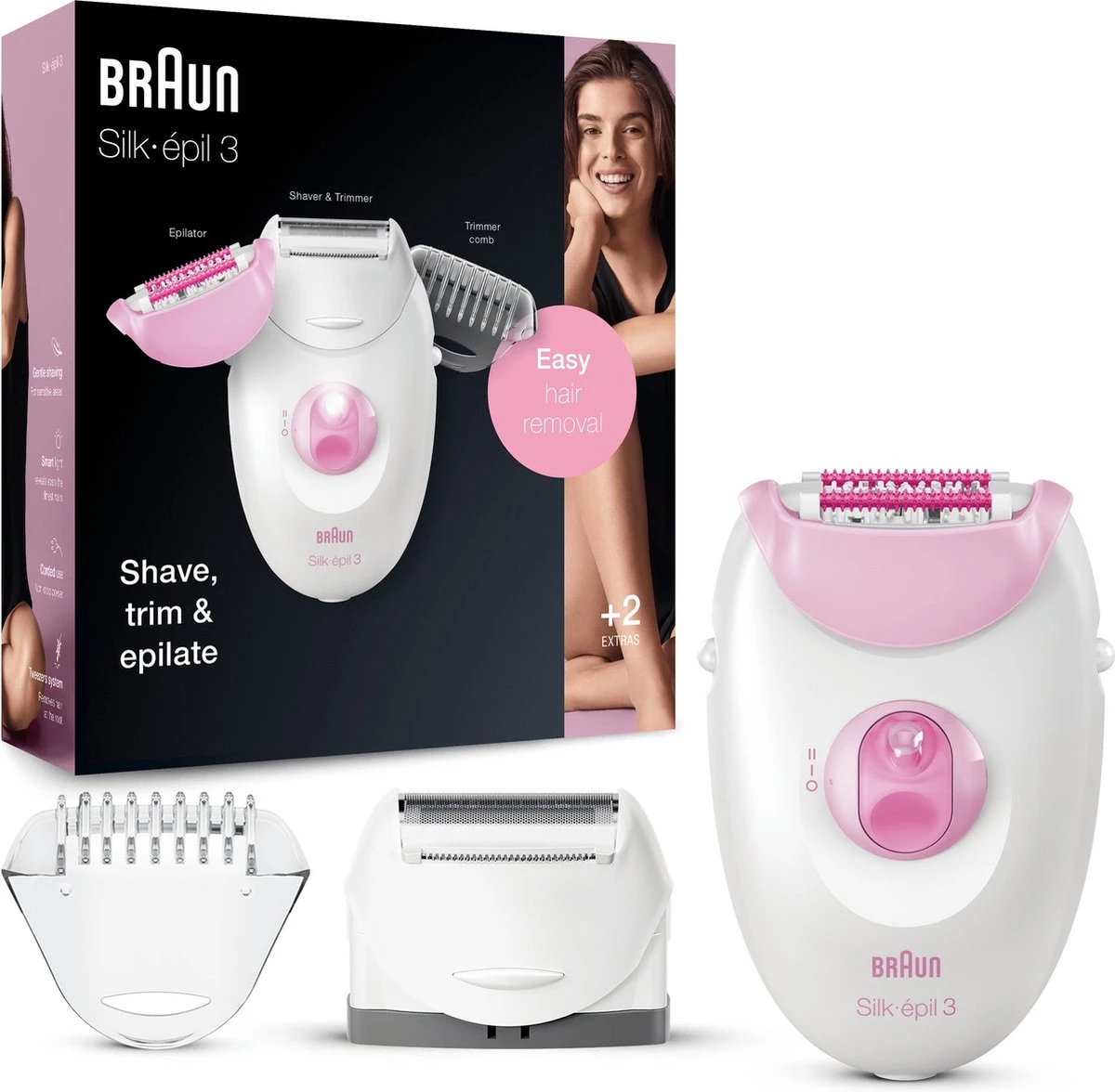 Braun Silk-épil 3 3270 Legs & Body - Epilator
