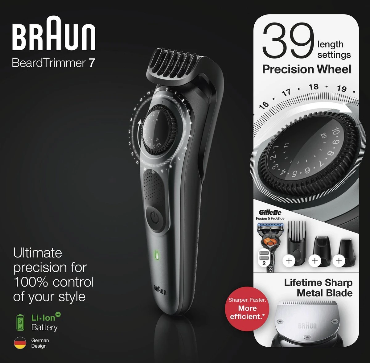 Braun BT7240 - Baardtrimmer 14 Braun BT7240 - Baardtrimmer - Afbeelding 14