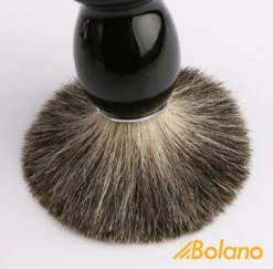 Bolano® Premium Duurzaam Scheerkwast Black Wood - Klassiek Scheerkwast Voor Mannen En Vrouwen - 100% Soepel Haar Voor Een Optimale Verdeling -Verzorgingsproductenwinkel 1200x1182 2