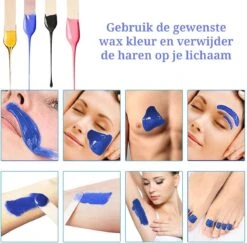 Maxius - Wax Ontharen - 500 Gr Wax Beans - 25 Spatels - Complete Set - Zwart -Verzorgingsproductenwinkel 1200x1182 3