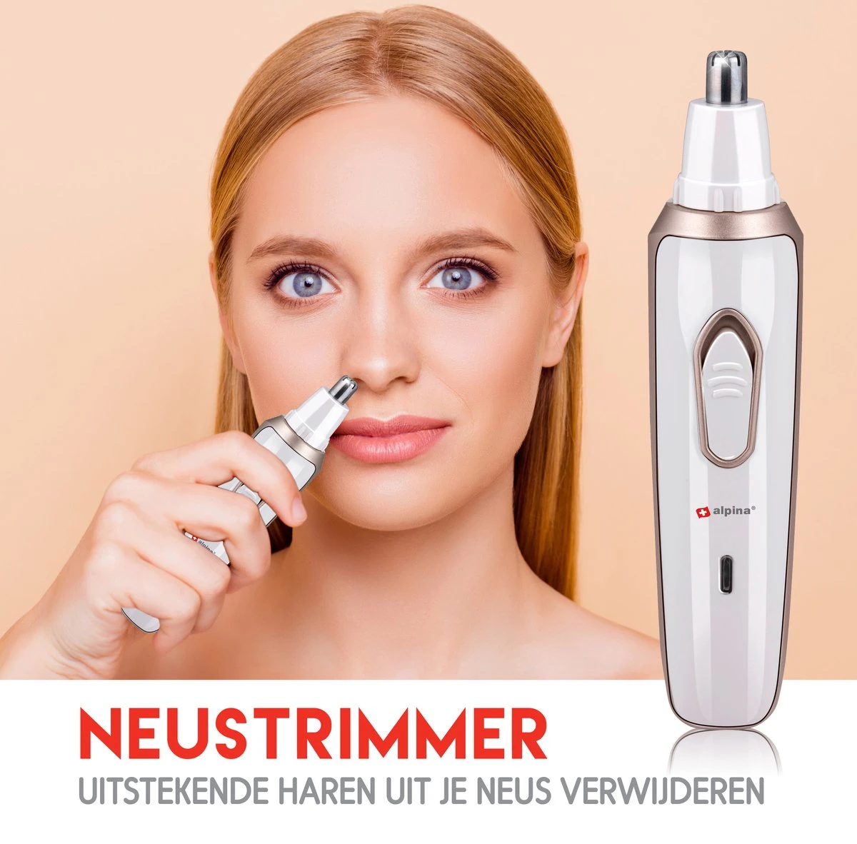 Alpina Ladyshave - Scheerapparaat Vrouwen - 4-in-1 - Lichaam En Gezicht - Incl. Wenkbrauwtrimmer - USB Oplaadbaar 9 Alpina Ladyshave - Scheerapparaat Vrouwen - 4-in-1 - Lichaam En Gezicht - Incl. Wenkbrauwtrimmer - USB Oplaadbaar - Afbeelding 9