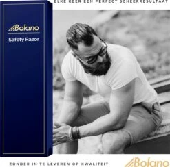 Bolano® Safety Razor Black Metallic + 25 Double Edge Scheermesjes - Klassiek Scheermes Voor Mannen En Vrouwen - Messing -Verzorgingsproductenwinkel 1200x1184 6