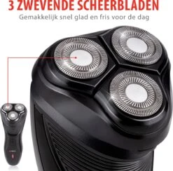 Alpina Scheerapparaat Oplaadbaar - 3 Koppen - Pop Up Trimmer - Reinigingsborsteltje - Beschermkap - Oplaadkabel -Verzorgingsproductenwinkel 1200x1185 9