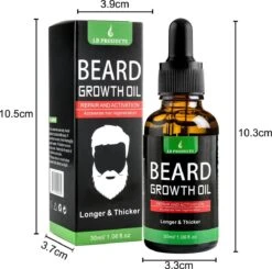 LB Products™ Baardgroei Olie - Baardolie - Baard Groei Middel - Baardhaar - Baardgroei Stimuleren - Versnellen 30 Ml -Verzorgingsproductenwinkel 1200x1188 5