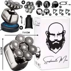 6-in-1 Scheerapparaat Mannen + Extra Scheerkop – Trimmer - Skull Edition PRO - Nat & Droog - Face En Head Shaver – Hoofd Kaal Scheren - Draadloos Opladen - Opzetstukken - Incl. E-Book 24 6-in-1 Scheerapparaat Mannen + Extra Scheerkop – Trimmer - Skull Edition PRO - Nat & Droog - Face En Head Shaver – Hoofd Kaal Scheren - Draadloos Opladen - Opzetstukken - Incl. E-Book -Verzorgingsproductenwinkel 1200x1189 10