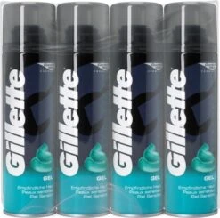 GilletteĀ® Gillette Scheergel Voor De Gevoelige Huid - 4 X 200 Ml -