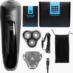 Teeco Scheerapparaat Mannen - Nat En Droog Scheren - LED Display - Beschermkap - Zwart 14 Teeco Scheerapparaat Mannen - Nat En Droog Scheren - LED Display - Beschermkap - Zwart -Verzorgingsproductenwinkel 1200x1193 13