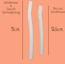 Bamboozy Dermaplaning 6x Wenkbrauw Scheermesje Mesje Van Tarwestro - Scheermes Gezicht Intieme Streek - Wenkbrauw Trimmer Epileren Eyebrow Razor -Verzorgingsproductenwinkel 1200x1193 6