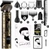 6-in-1 Baardtrimmer Mannen - Trimmer Voor Baard En Lichaam - Incl. 6 Opzetstukken - Bodygroomer Mannen - Bodytrimmer Heren - Tondeuse - 0.5-15MM - Neus En Oor