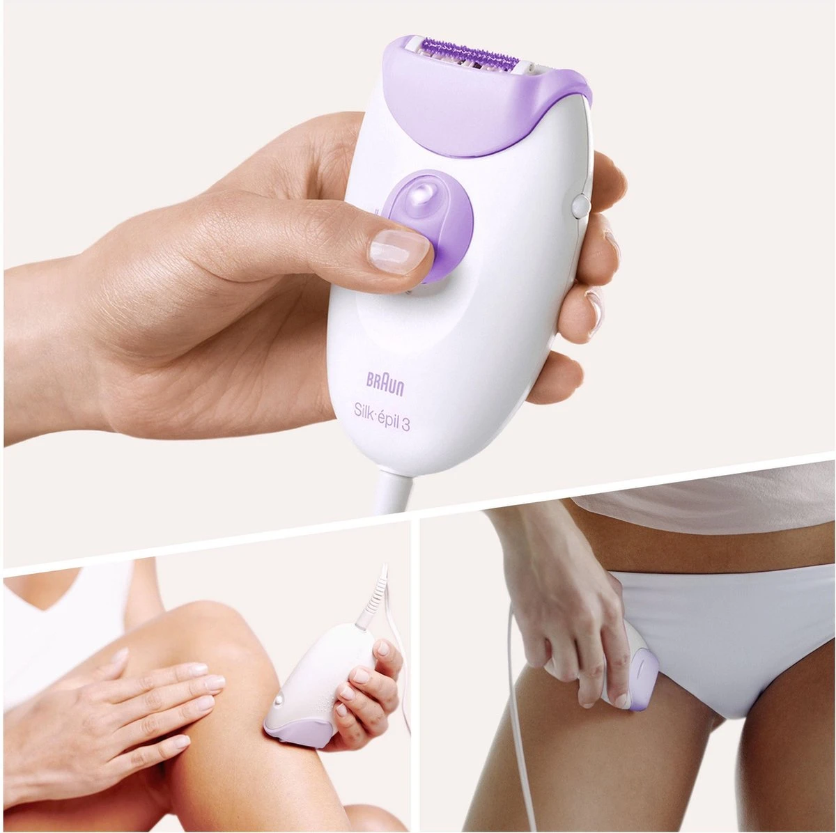Braun Silk-épil 3-170 Epilator Voor Langdurige Ontharing 4 Braun Silk-épil 3-170 Epilator Voor Langdurige Ontharing - Afbeelding 4