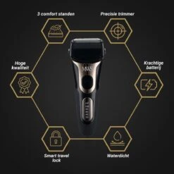 Scheerapparaat Mannen - Waterdicht - Meerdere Standen - Met Ingebouwde Precisietrimmer 11 Scheerapparaat Mannen - Waterdicht - Meerdere Standen - Met Ingebouwde Precisietrimmer -Verzorgingsproductenwinkel 1200x1198 115