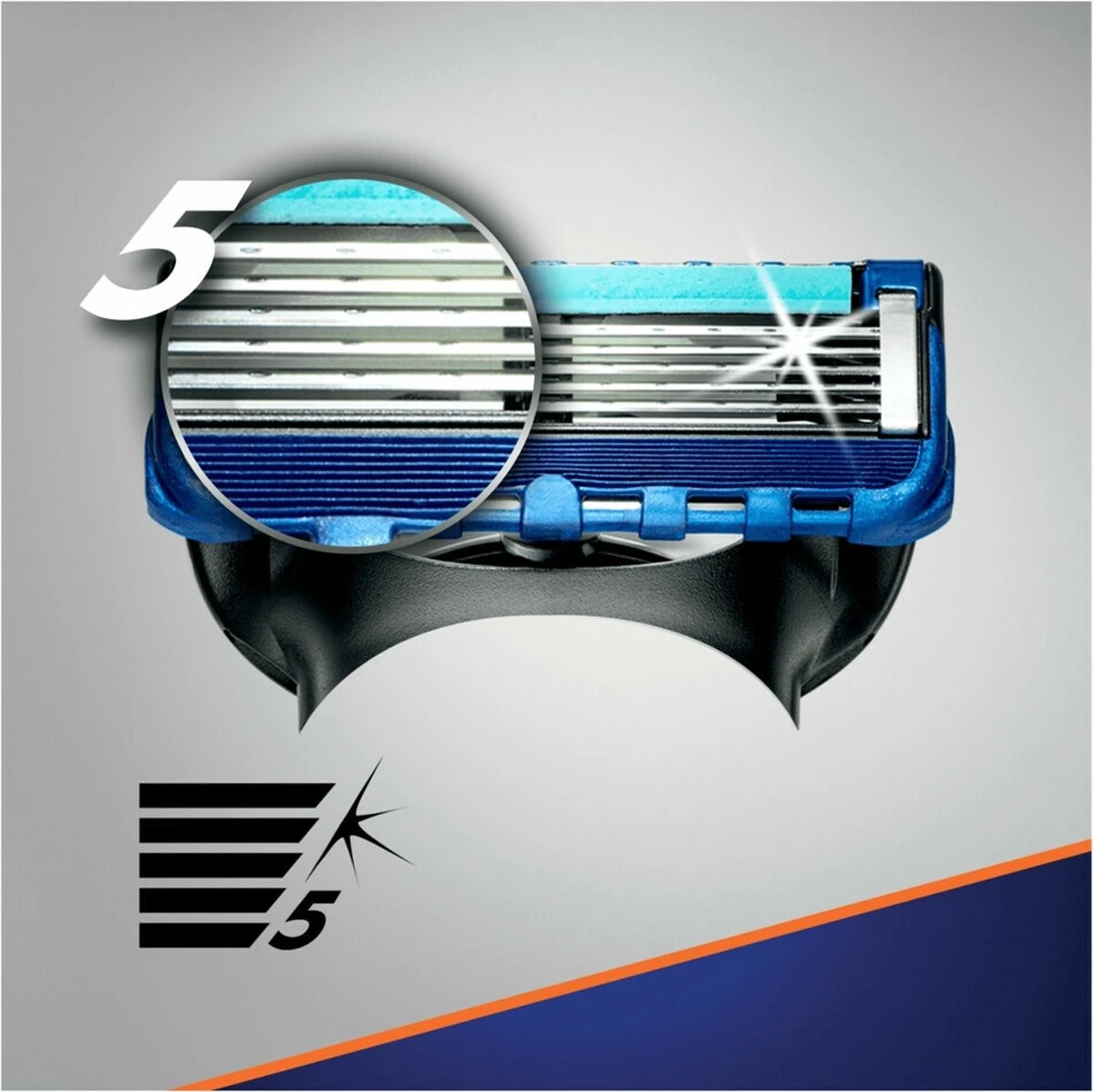 Gillette® Gillette Fusion5 ProGlide Scheermesjes Mannen - 12 Stuks 2 Gillette® Gillette Fusion5 ProGlide Scheermesjes Mannen - 12 Stuks - Afbeelding 2