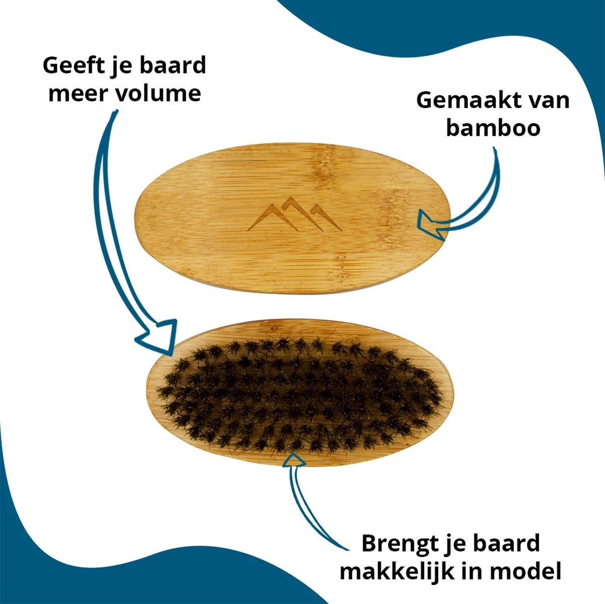 Rossberck Beard Kit - Baardkam, Baardborstel & Neushaarschaartje - Baard Accessoires 3 Rossberck Beard Kit - Baardkam, Baardborstel & Neushaarschaartje - Baard Accessoires - Afbeelding 3