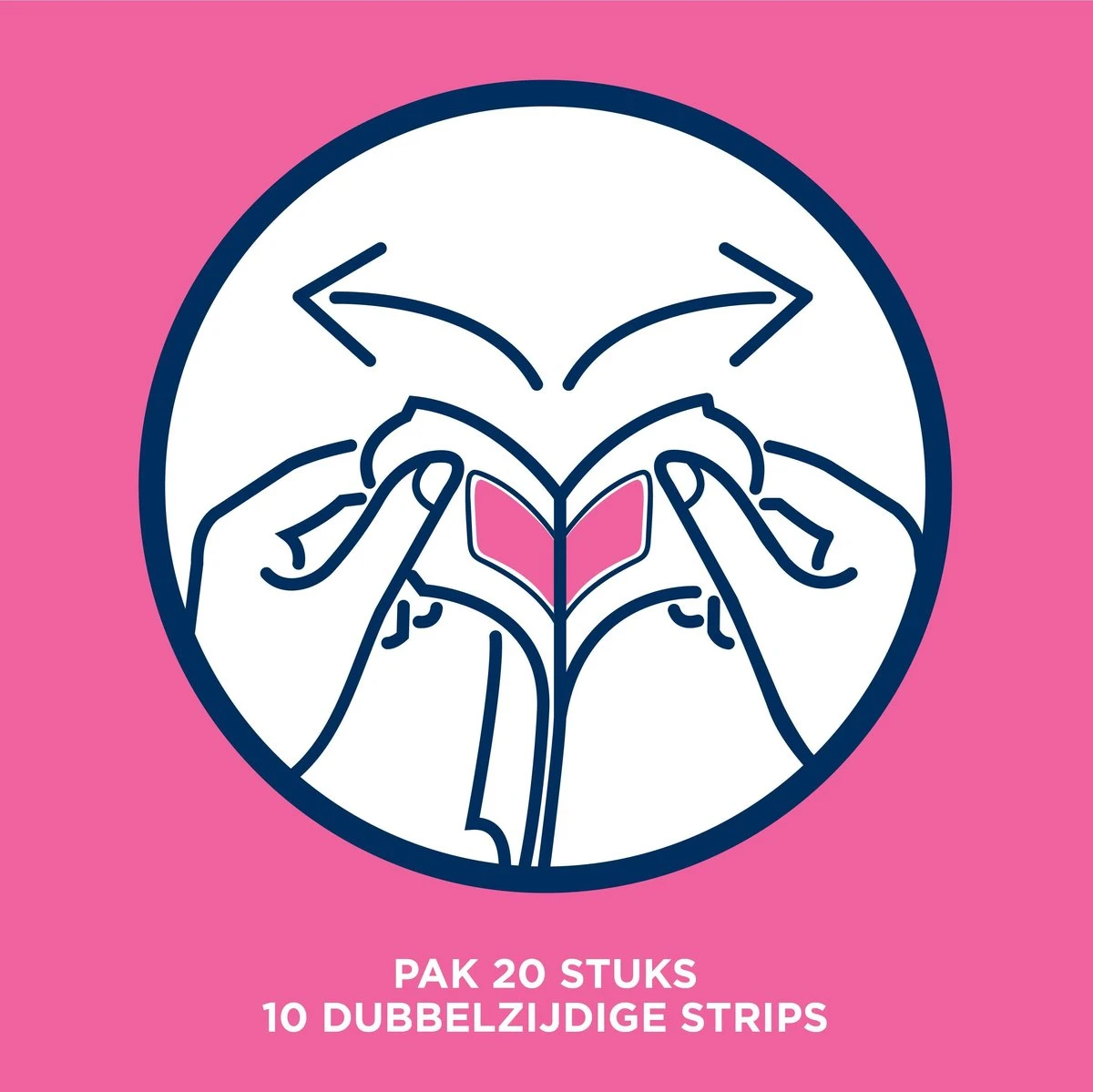 Veet - Easy-Gel Wax - Ontharingsstrips - Gezicht - Gevoelige Huid - 2 X 20 Stuks 2 Veet - Easy-Gel Wax - Ontharingsstrips - Gezicht - Gevoelige Huid - 2 X 20 Stuks - Afbeelding 2