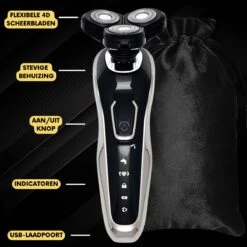 5-in-1 Elektrisch Scheerapparaat Mannen Met Trimmer S1110 - Nat & Droog – Baardtrimmer - Tondeuse - Neustrimmer - 5 Opzetstukken - Electric Shaver - Waterproof -Verzorgingsproductenwinkel 1200x1199 48