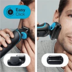 Braun Series 5 51-M1850s - Elektrisch Scheerapparaat Mannen - Met 2 EasyClick-opzetstukken - Munt 22 Braun Series 5 51-M1850s - Elektrisch Scheerapparaat Mannen - Met 2 EasyClick-opzetstukken - Munt -Verzorgingsproductenwinkel 1200x1199 54