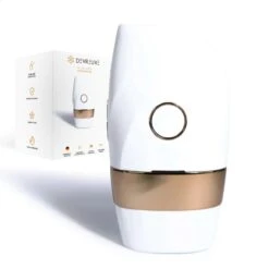 Devreuxe - IPL Ontharingsapparaat – Laser Ontharing – Met Beschermbril – IPL Lichtontharing – 999.999 Flitsen – IPL Ontharing - Met ICE-COOL Functie - Wit