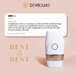 Devreuxe - IPL Ontharingsapparaat – Laser Ontharing – Met Beschermbril – IPL Lichtontharing – 999.999 Flitsen – IPL Ontharing - Met ICE-COOL Functie - Wit 15 Devreuxe - IPL Ontharingsapparaat – Laser Ontharing – Met Beschermbril – IPL Lichtontharing – 999.999 Flitsen – IPL Ontharing - Met ICE-COOL Functie - Wit -Verzorgingsproductenwinkel 1200x1200 1027