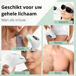 Mea Manu - Laser Ontharingsapparaat - IPL Ontharingsapparaat - Laser Ontharing - Laser En Lichtontharing - IPL Ontharing - Inclusief GRATIS Beschermbril En 2 Scheermesjes 15 Mea Manu - Laser Ontharingsapparaat - IPL Ontharingsapparaat - Laser Ontharing - Laser En Lichtontharing - IPL Ontharing - Inclusief GRATIS Beschermbril En 2 Scheermesjes -Verzorgingsproductenwinkel 1200x1200 1060
