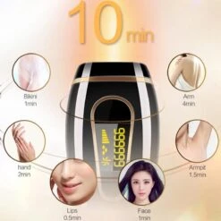 Dyla IPL Ontharingsapparaat Hair Removal - Pijnloze Haar Verwijderaar - Lichtontharing - 999.999 Flitsen - Zwart 16 Dyla IPL Ontharingsapparaat Hair Removal - Pijnloze Haar Verwijderaar - Lichtontharing - 999.999 Flitsen - Zwart -Verzorgingsproductenwinkel 1200x1200 1069