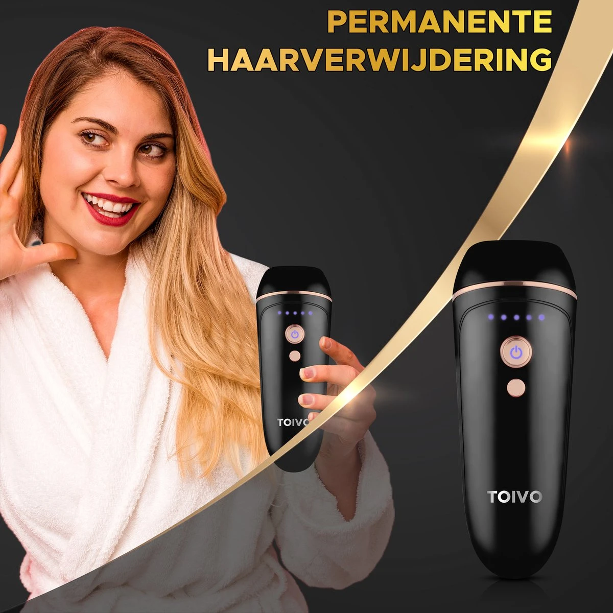 Toivo Ipl 763 Pro Lichtontharingsapparaat - Zwart - 900.000 Flitsen - Incl. Beschermingsbril 8 Toivo Ipl 763 Pro Lichtontharingsapparaat - Zwart - 900.000 Flitsen - Incl. Beschermingsbril - Afbeelding 8