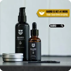 BAØRD Baardolie 30ml - Voor Korte & Lange Baard - 100% Natuurlijk - Baardverzorging - Baard Olie - Beard Oil - Snor - Verzorging -Verzorgingsproductenwinkel 1200x1200 1169