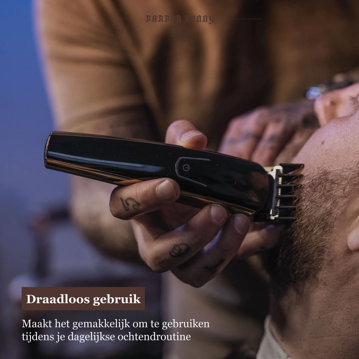 BarberRonny 5 In 1 Baardtrimmer Voor Mannen - Trimmer - Bodygroomer - Multigroomer 3 BarberRonny 5 In 1 Baardtrimmer Voor Mannen - Trimmer - Bodygroomer - Multigroomer - Afbeelding 3