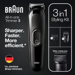 Braun Multigroomer 3 SK2300, 3-in-1 Baardtrimmer Voor Mannen, Haartrimmer, Voor Gezicht, Haar -Verzorgingsproductenwinkel 1200x1200 1229
