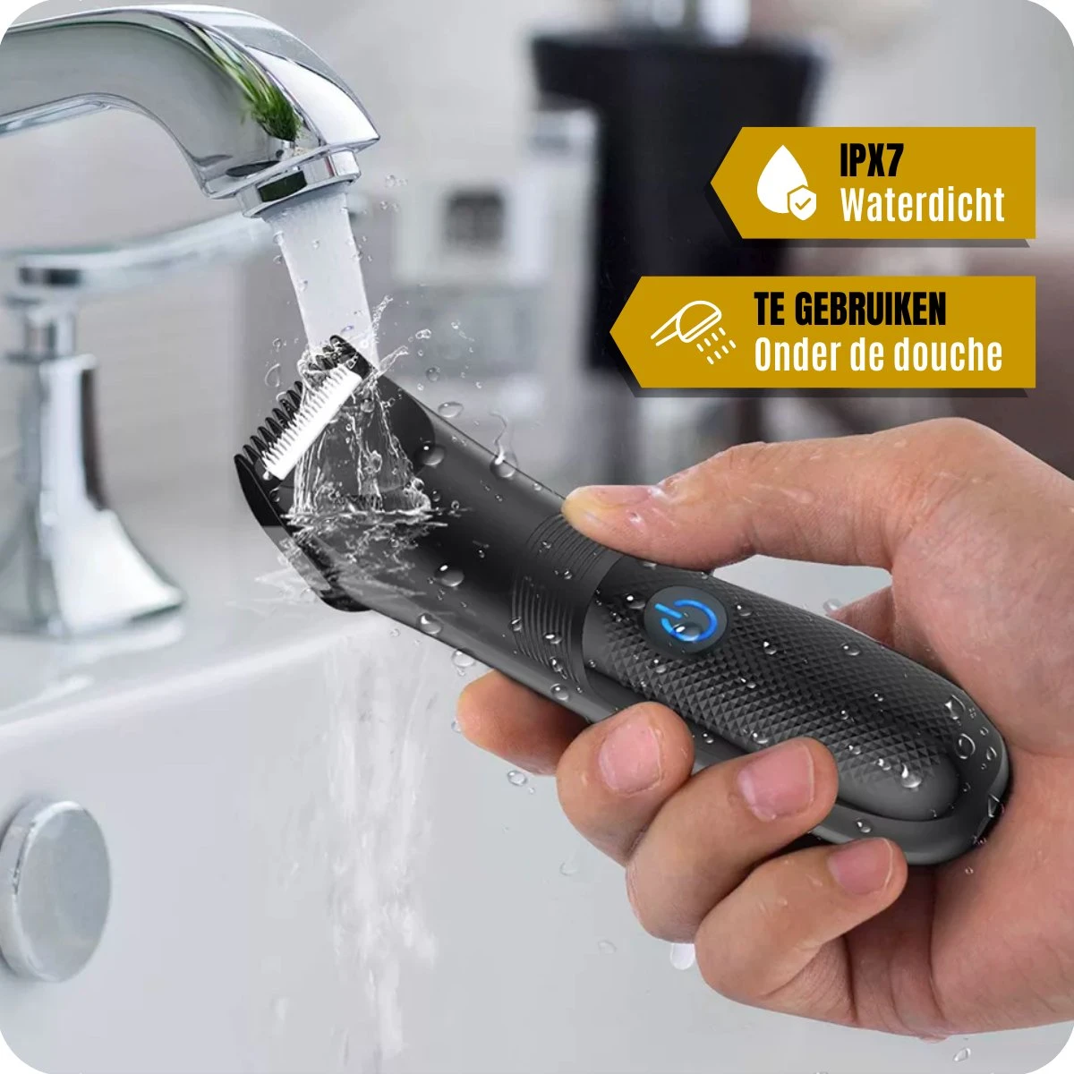 BAØRD Baardtrimmer Voor Mannen – Waterdicht – Draadloze Tondeuse - Trimmer Voor Baard & Lichaam – Scheerapparaat – Bodygroomer - Haartrimmer – Baardverzorging – Barber – Oplaadbaar - Zwart 3 BAØRD Baardtrimmer Voor Mannen – Waterdicht – Draadloze Tondeuse - Trimmer Voor Baard & Lichaam – Scheerapparaat – Bodygroomer - Haartrimmer – Baardverzorging – Barber – Oplaadbaar - Zwart - Afbeelding 3