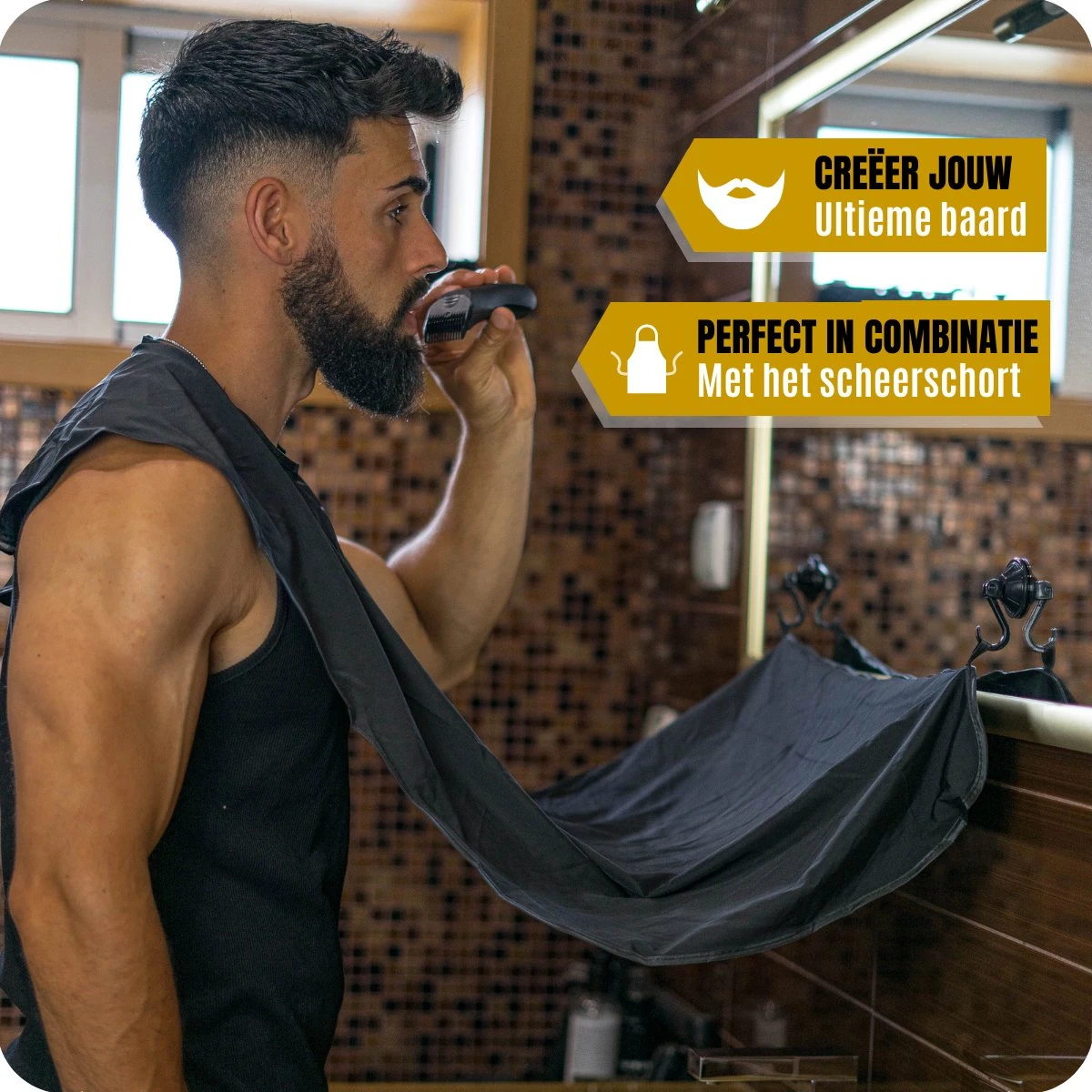 BAØRD Baardtrimmer Voor Mannen – Waterdicht – Draadloze Tondeuse - Trimmer Voor Baard & Lichaam – Scheerapparaat – Bodygroomer - Haartrimmer – Baardverzorging – Barber – Oplaadbaar - Zwart 8 BAØRD Baardtrimmer Voor Mannen – Waterdicht – Draadloze Tondeuse - Trimmer Voor Baard & Lichaam – Scheerapparaat – Bodygroomer - Haartrimmer – Baardverzorging – Barber – Oplaadbaar - Zwart - Afbeelding 8