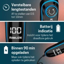 5 In 1 Baardtrimmer Voor Mannen - Trimmer Voor Baard En Lichaam - Neus En Oor -Bodygroomer - 0.5-10MM 19 5 In 1 Baardtrimmer Voor Mannen - Trimmer Voor Baard En Lichaam - Neus En Oor -Bodygroomer - 0.5-10MM -Verzorgingsproductenwinkel 1200x1200 1308